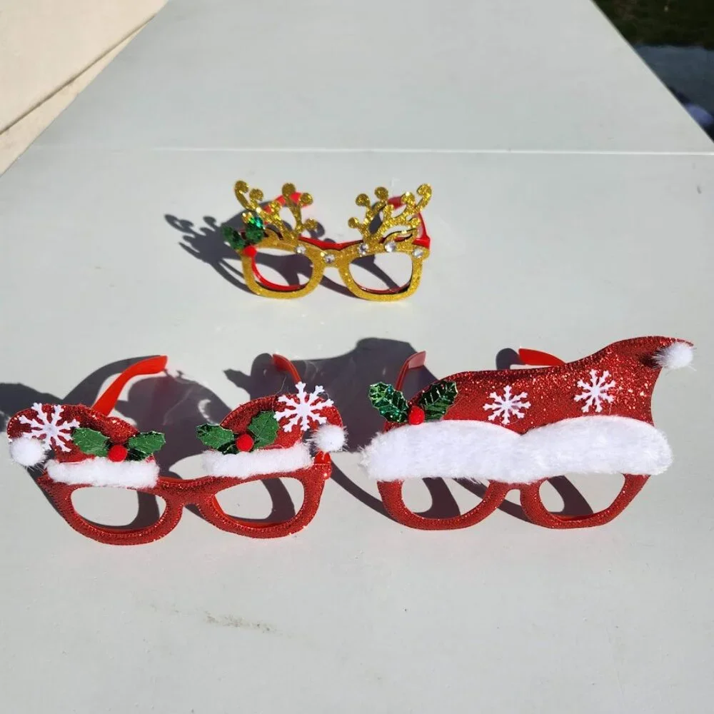 NEW Sunglasses Christmas Holiday Birthday Party Stocking Stuffer Party Favors  F